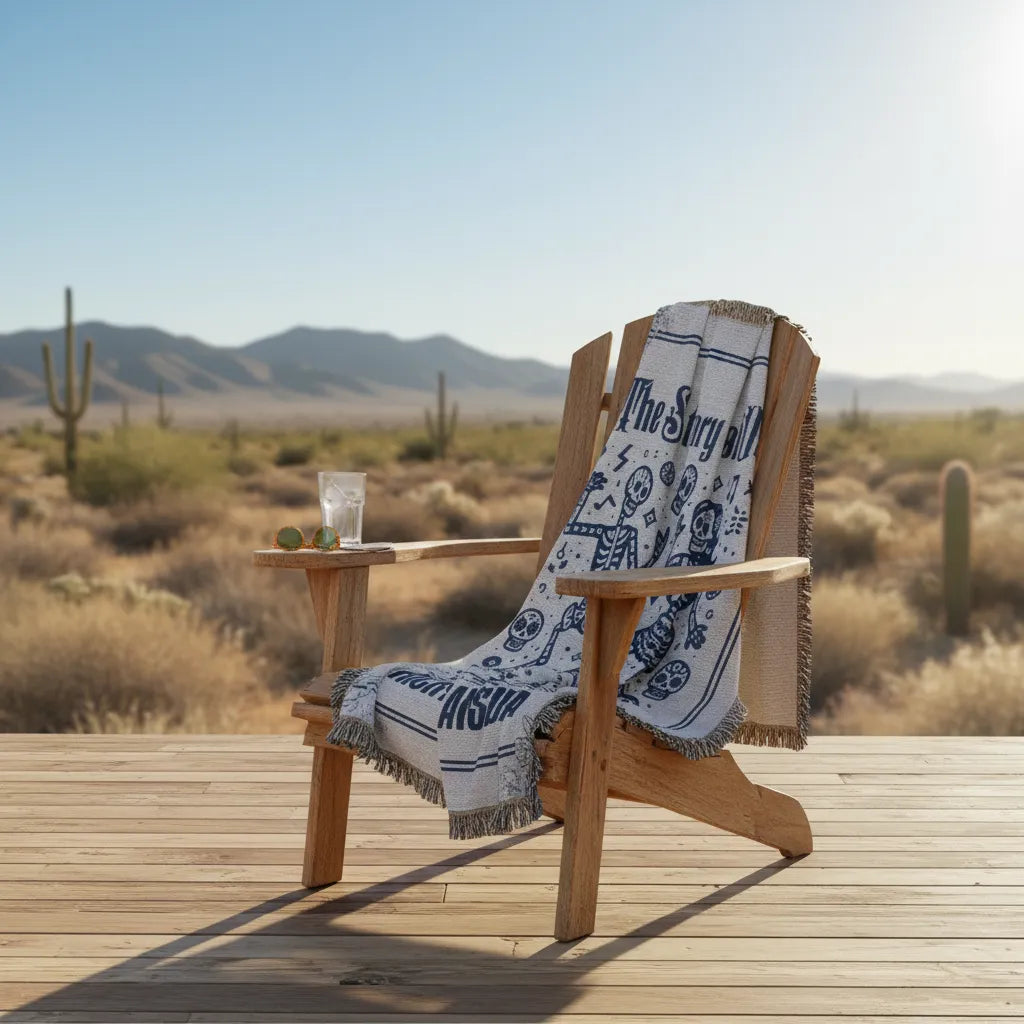 The Story of Us Personalized Heirloom Woven Blanket