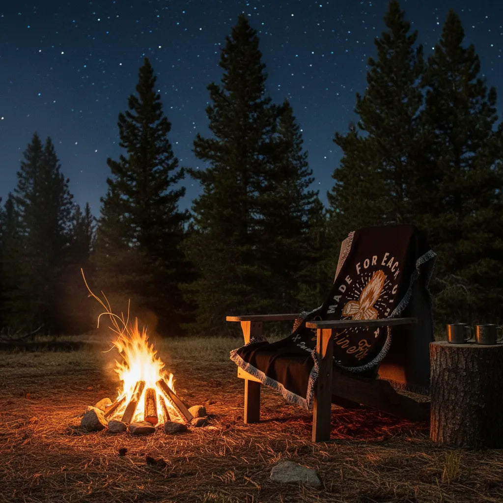 Made for Each Other Personalized Heirloom Woven Blanket