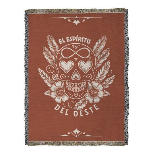 El Espíritu del Oeste Heritage Woven Heirloom Blanket